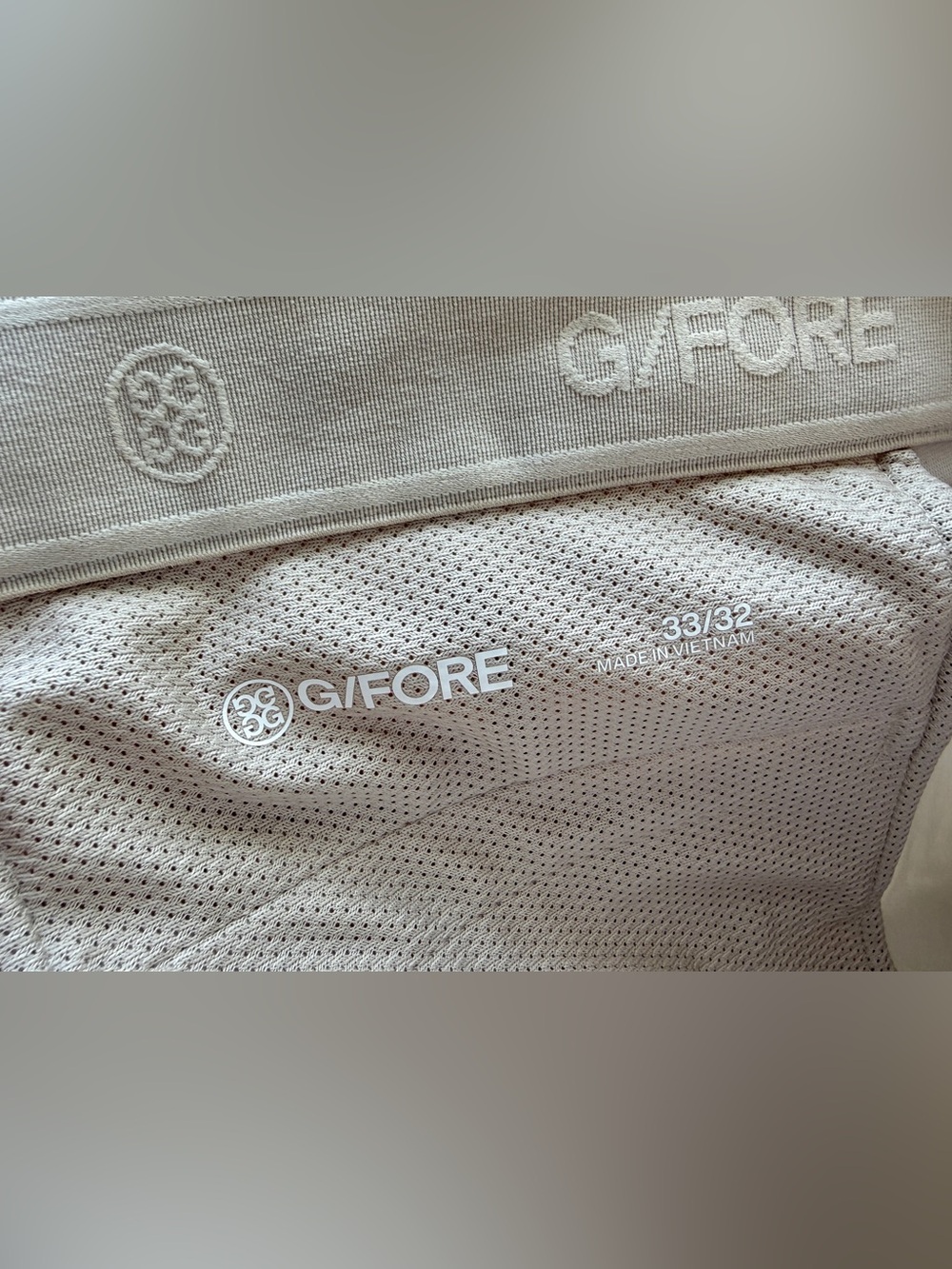 G/FORE Tan Performance Golf Pants 33x32 Lightweight Stretch Classic Fit - Picture 5 of 5